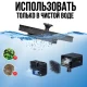 Плаваючий садовий фонтан із сонячною панеллю та різними насадками Solar Fountain