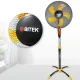 Вентилятор підлоговий з 5 лопатями та 3 швидкостями BITEK BT-1630BO 16