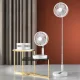 Складний телескопічний вентилятор на акумуляторі з 3 швидкостями Folding Fan Білий