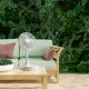 Складний телескопічний вентилятор на акумуляторі з 3 швидкостями Folding Fan Білий