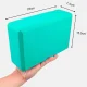 Блок для йоги 23x15x7.5 см Спортивний блок для вправ та тренувань MS 0858-11-LBL Бірюзовий