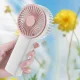 Бездротовий ручний вентилятор на акумуляторі Handheld Fan Біло-рожевий