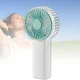Бездротовий ручний вентилятор на акумуляторі Handheld Fan Біло-зелений