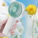 Бездротовий ручний вентилятор на акумуляторі Handheld Fan Біло-зелений