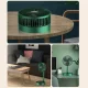 Вентилятор настільний з телескопічною ніжкою та живленням від USB Folding Storage Fan Зелений
