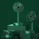 Вентилятор настільний з телескопічною ніжкою та живленням від USB Folding Storage Fan Зелений