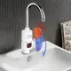 Проточний електричний водонагрівач з краном та LED дисплеєм Delimano RX-010-1 Нижнє підключення