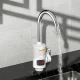 Проточний електричний водонагрівач з краном та LED дисплеєм Delimano RX-010-1 Нижнє підключення