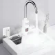 Проточний електричний водонагрівач з краном та LED дисплеєм Delimano RX-010-1 Нижнє підключення
