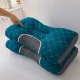 Ортопедична подушка 74х48 см для сну з підтримкою шиї та плечей Pillow-02 Зелена