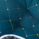 Ортопедична подушка 74х48 см для сну з підтримкою шиї та плечей Pillow-02 Зелена