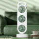 Акумуляторний потрійний вентилятор 1200 мАч на 3 швидкості обдування Three Head Fan LY-856