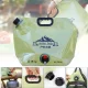 Складна сумка на 8 літрів для зберігання води з ручкою та краником Water Bag