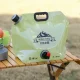 Складна сумка на 8 літрів для зберігання води з ручкою та краником Water Bag