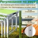 Туристичний посилений складаний стіл Grand Picnic для пікніка з регулюванням висоти та 4 стільці GP4262-1