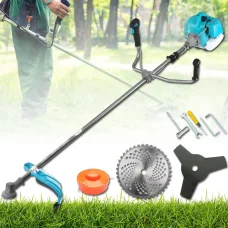 Бензинова газонокосарка з двотактним двигуном 6500Вт Krafftec 6500 Professional