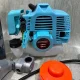 Бензинова газонокосарка з двотактним двигуном 6500Вт Krafftec 6500 Professional