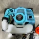 Бензинова газонокосарка з двотактним двигуном 6500Вт Krafftec 6500 Professional