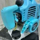Бензинова газонокосарка з двотактним двигуном 6500Вт Krafftec 6500 Professional