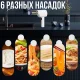 Акумуляторна машинка для приготування локшини з 6 різними насадками