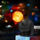 Нічник Галактичний проектор Проектор зоряного неба 360° планетарійна лампа, що обертається, для дитячої спальні