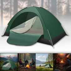 Туристичний механічний намет 220x220x150 см на 6 людей