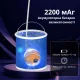 Туристичний душ на акумуляторі 2200 мАч із шлангом 2 м та LED дисплеєм