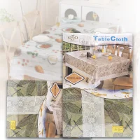 Скатертина-клеєнка водовідштовхувальна 120x152 см для кухні 69-1 Кольорові