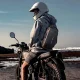 Чоловіча водонепроникна сумка нагрудна з кодовим замком та USB портом XIO Fashion