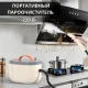 Пароочисник-відпарювач 2500 Вт з 8 насадками та баком для води на 1.2 л