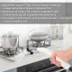 Пароочисник-відпарювач 2500 Вт з 8 насадками та баком для води на 1.2 л