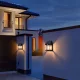 Вуличний світильник на сонячній панелі з датчиком руху SOLAR LAMP BK-888