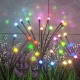 Комплект садових світильників 70 см на сонячній панелі Світлячки 6 LED 2 шт.
