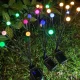 Комплект садових світильників 70 см на сонячній панелі Світлячки 6 LED 2 шт.