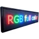 Світлодіодна вивіска 167x23 см з RGB-підсвічуванням для зовнішньої та внутрішньої реклами 220 В