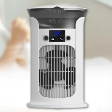 Вентилятор на 3 швидкості зі зволоженням та підсвічуванням Spray Air Cooler