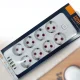 Мережевий подовжувач на 8 виделок 3 USB-портами 2500W 3 метри