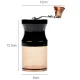 Ручна міні-кавомолка для кавових зерен 200 мл Coffee Grinde