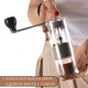 Ручна кавомолка зі скла та нержавіючої сталі 13,5х5 см Coffee Grinder