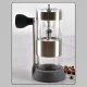 Ручна кавомолка зі скла та нержавіючої сталі 13,5х5 см Coffee Grinder