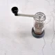 Ручна кавомолка зі скла та нержавіючої сталі 13,5х5 см Coffee Grinder