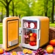 Міні-холодильник на 5 літрів з магнітними дверцятами та полицями Car refrigerator