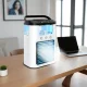 Міні-кондиціонер 6 режимів з зволоженням та LED підсвічуванням Ice Cooler K918