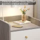 Тумбочка приліжкова 30x40x45 см з 2 висувними ящиками та полицею STL-MD 76