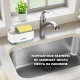 Дозатор рідкого мила з 2 відсіками та губкою Dish Soap Dispenser