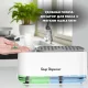 Дозатор рідкого мила з 2 відсіками та губкою Dish Soap Dispenser