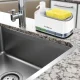 Дозатор рідкого мила з 2 відсіками та губкою Dish Soap Dispenser