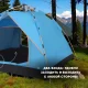 Туристичний намет 200х150х125 см 3-місний з водонепроникним тентом G-Tent