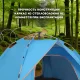 Туристичний намет 200х150х125 см 3-місний з водонепроникним тентом G-Tent