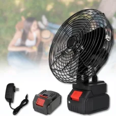 Акумуляторний настільний вентилятор 48В на 2 швидкості 23x31x18 см